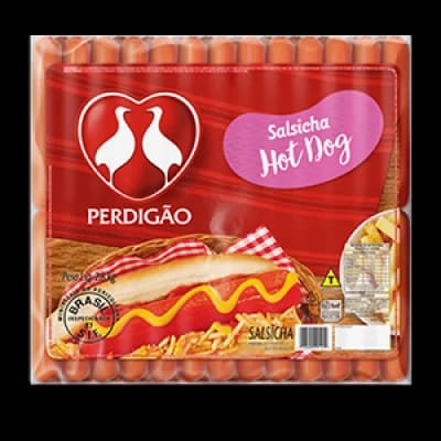 Embalagem de Salsicha Hot Dog Perdigão 2,8 kg, BRF
