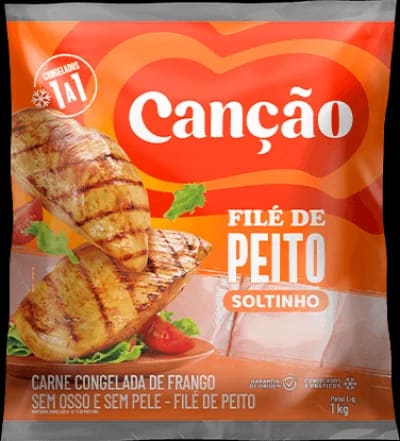 Embalagem de Filé de Peito IQF, Canção