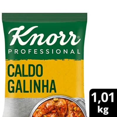 Embalagem de Caldo de galinha Knorr Professional 1,01 kg, Unilever Food Solutions